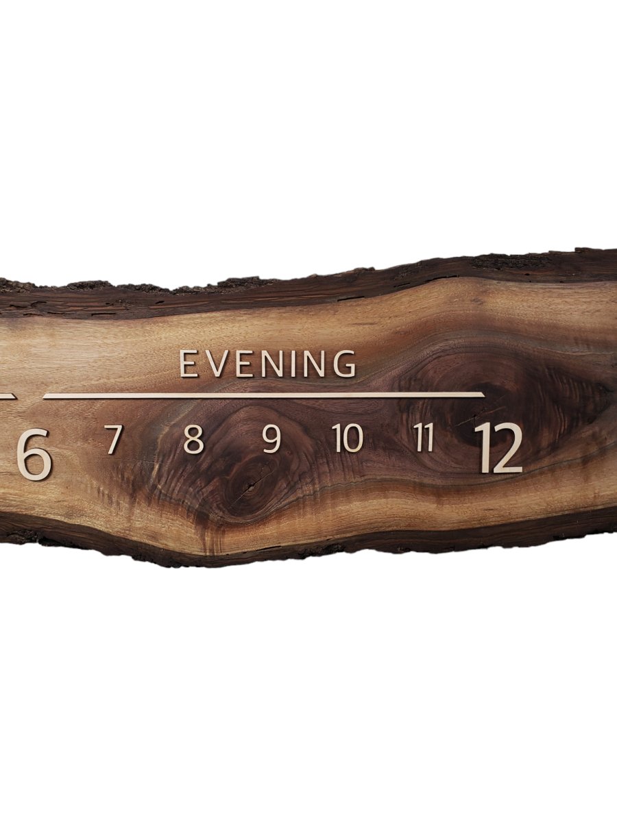 Meteor:5 - foot Walnut/Maple - Linear Clockworks