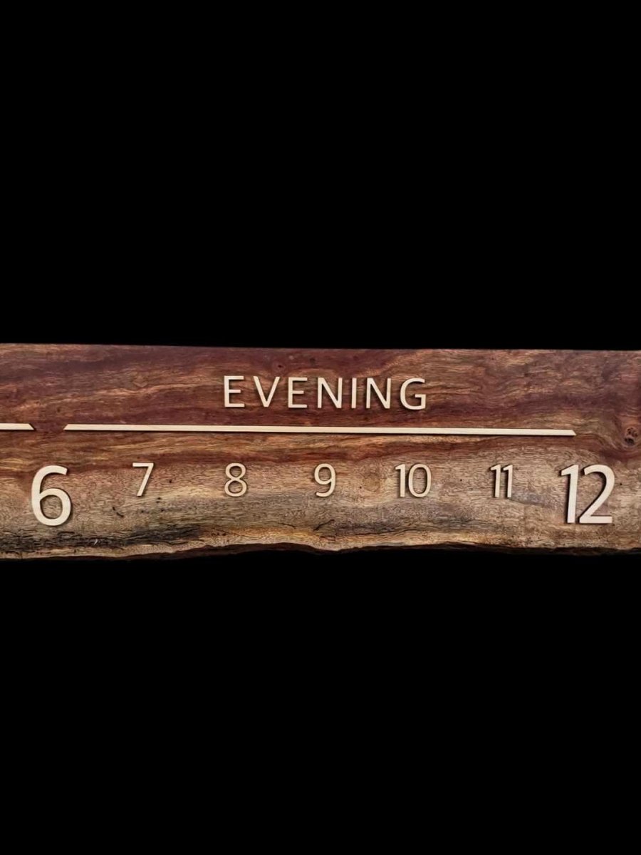 Monterey: 5 - foot Chechen/Maple - Linear Clockworks