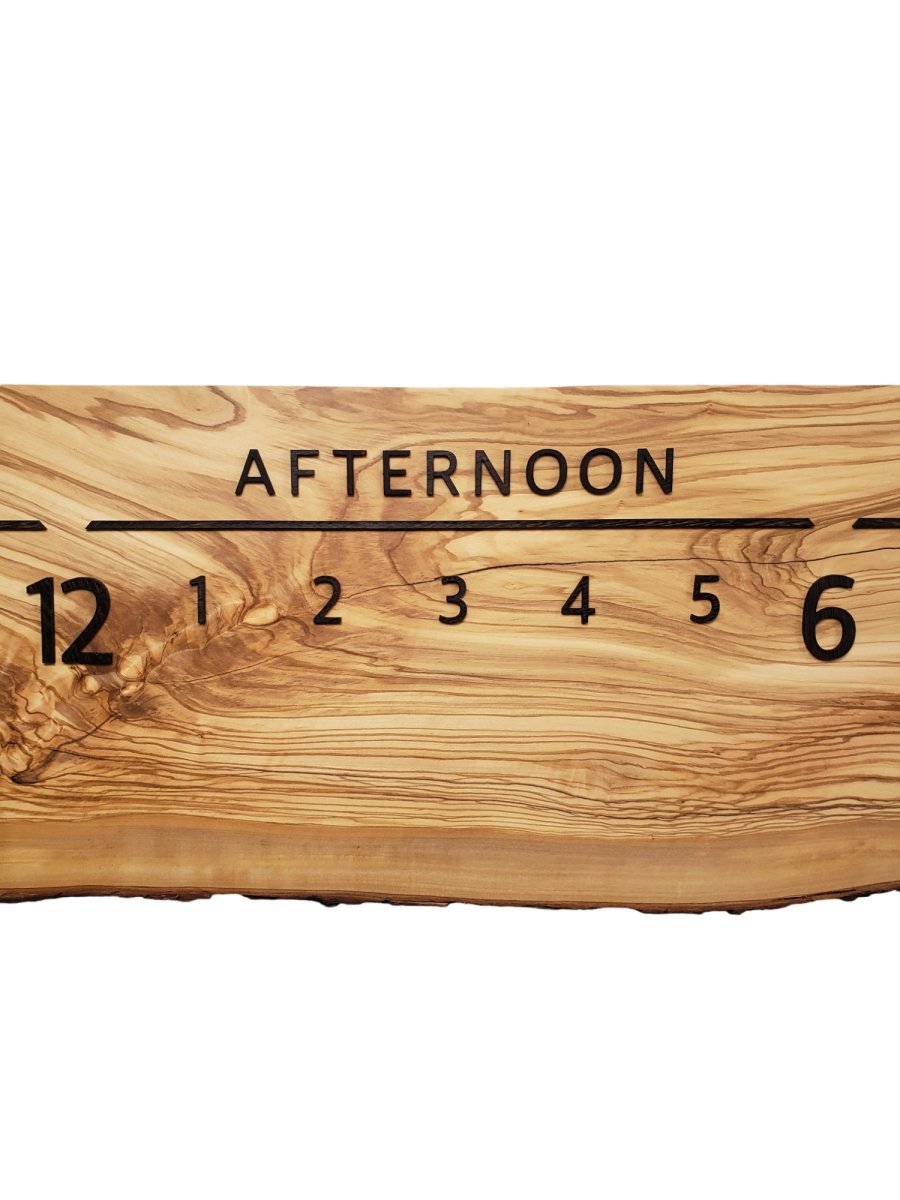 Nile:5 - foot Olivewood/Wenge - Linear Clockworks