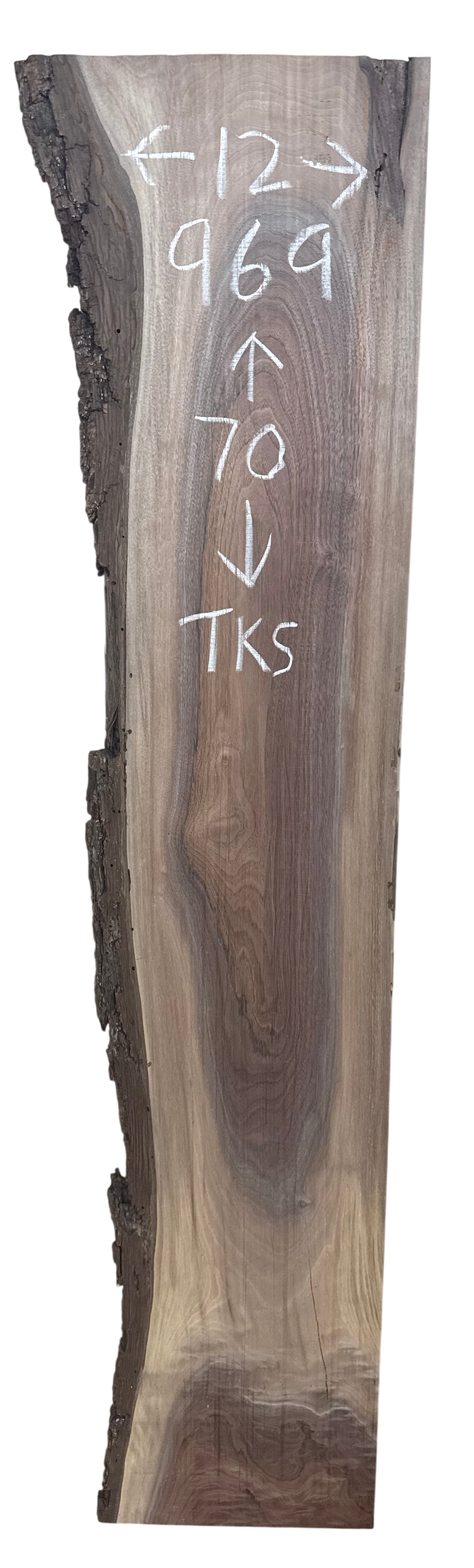 Yav: 5 foot Walnut live edge Surface river