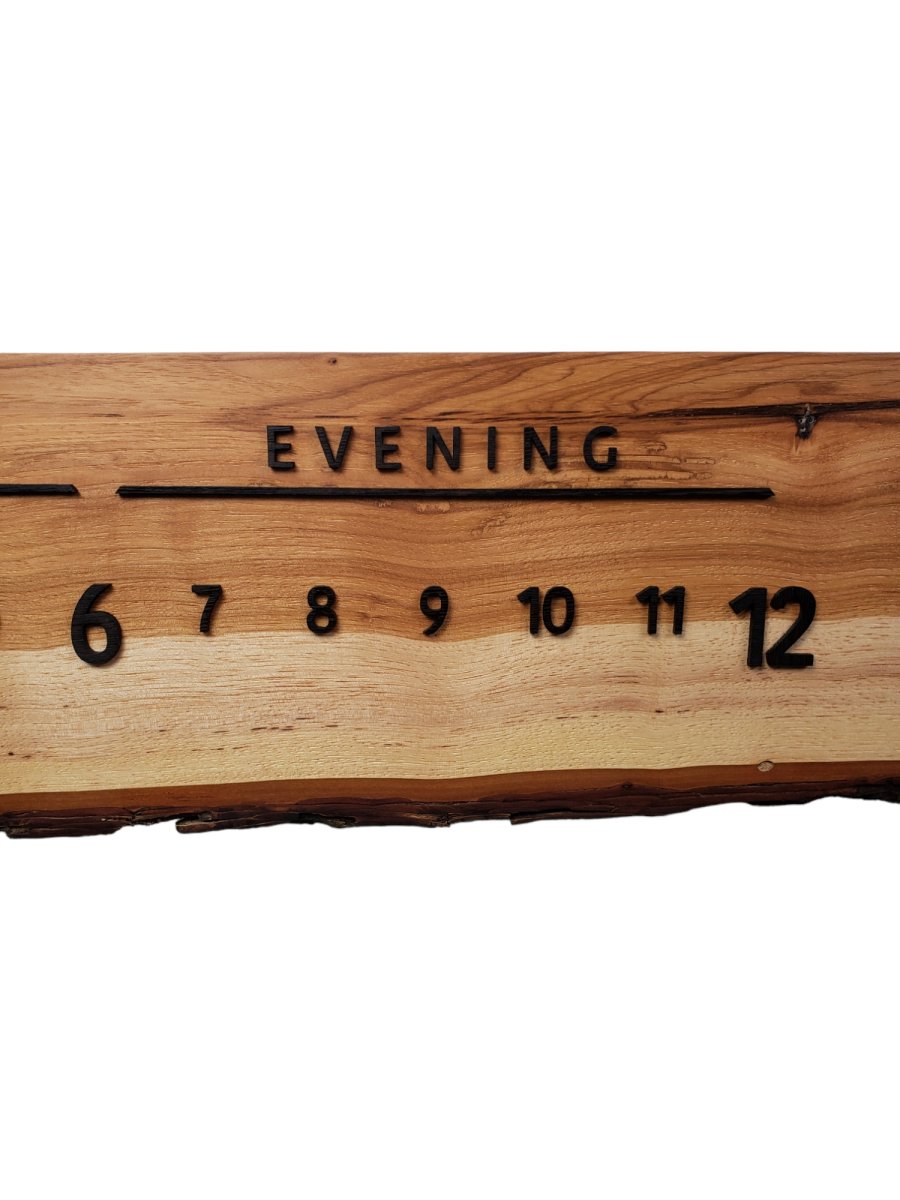 Polaris:3 - foot Maple/Wenge - Linear Clockworks