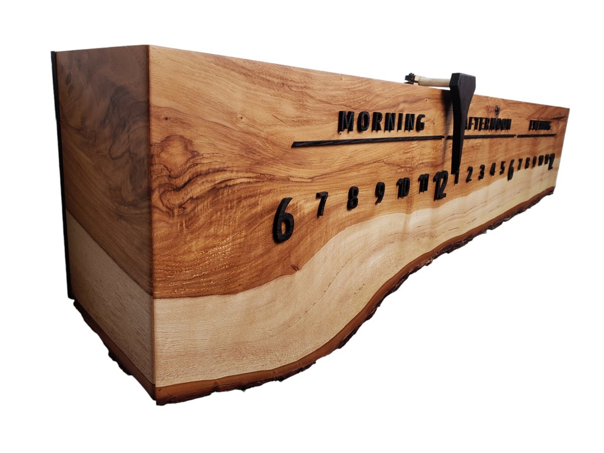 Polaris:3 - foot Maple/Wenge - Linear Clockworks
