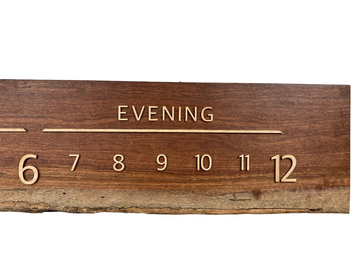 Quinn: 5 - foot Chechen/Maple - Linear Clockworks