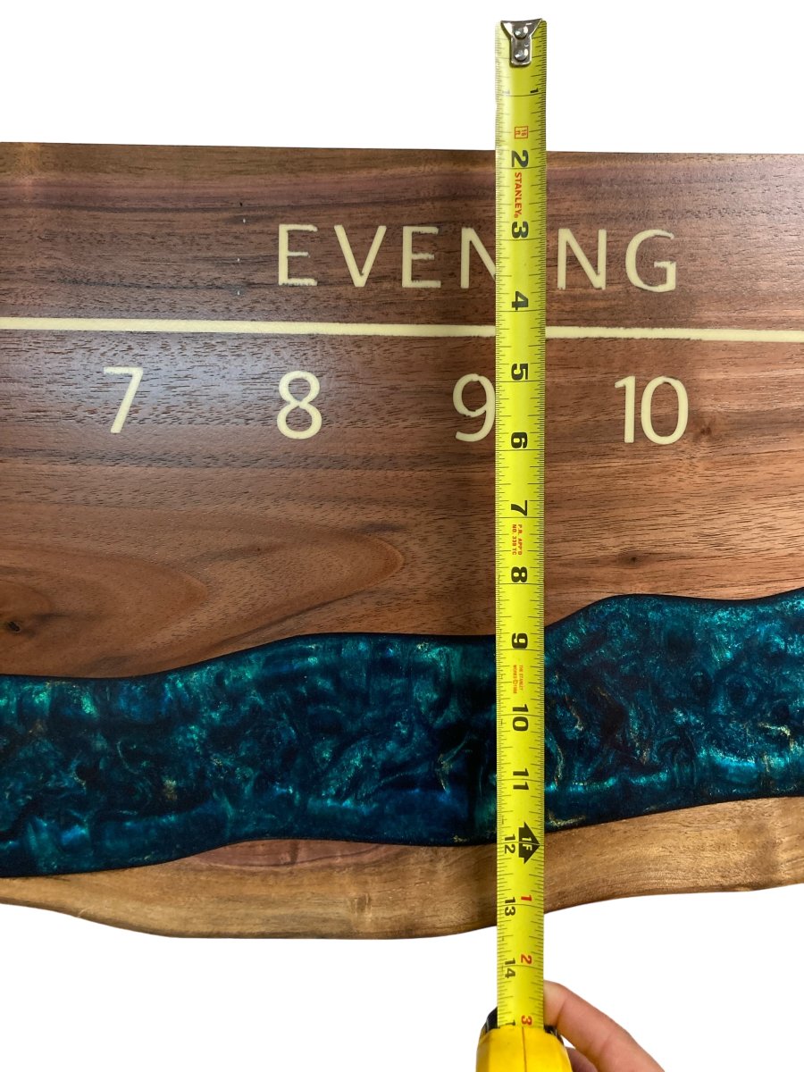 Rayan: 5 - foot Riverclock - Linear Clockworks
