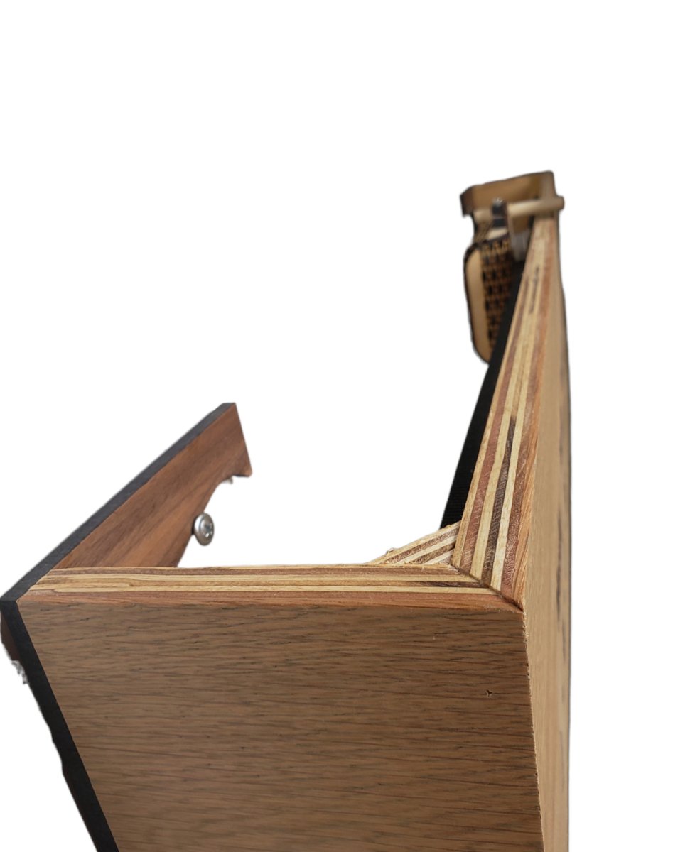 Retired2: 3 foot Oak / Brown Oracal - Linear Clockworks