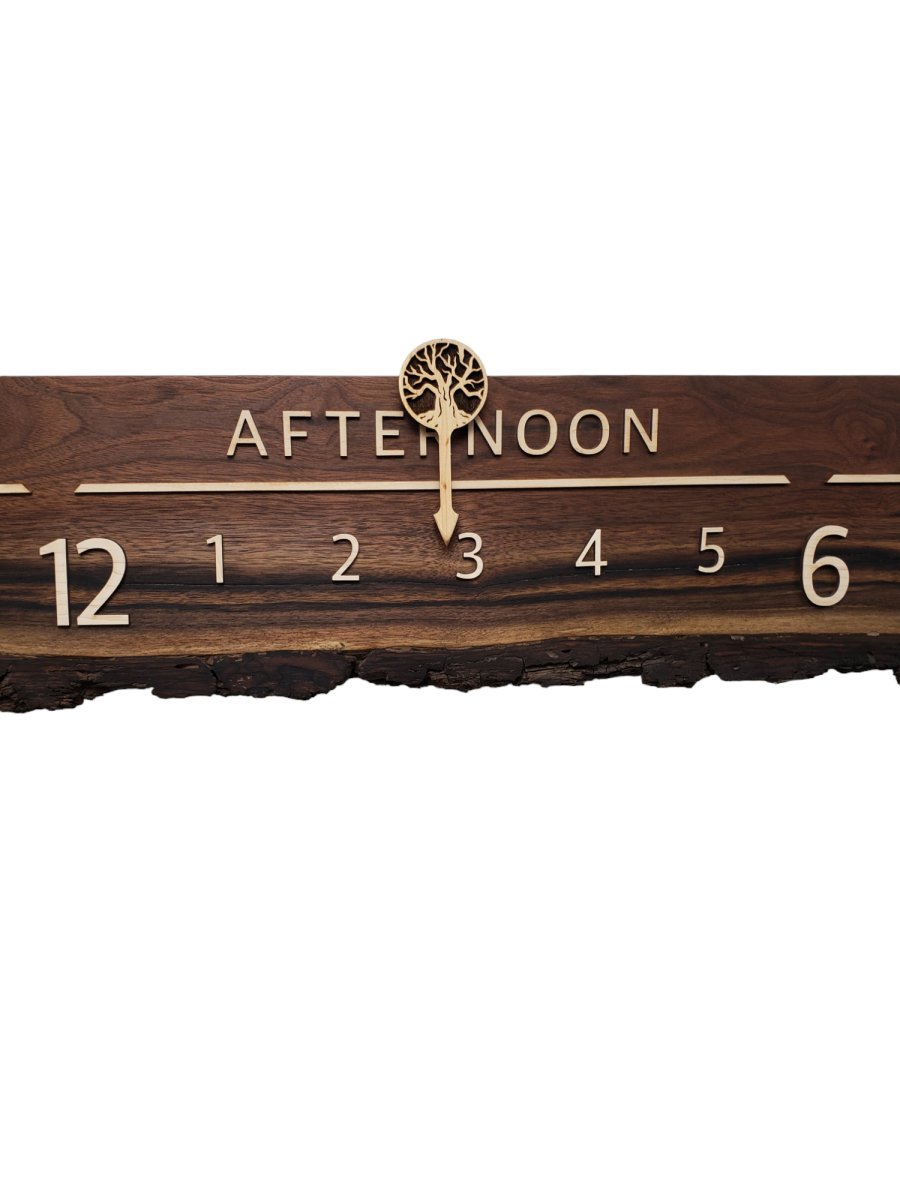 Sandy:5 - foot Walnut/Maple - Linear Clockworks