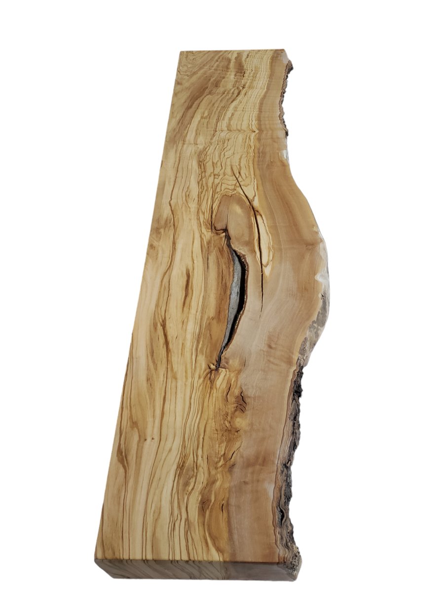 Smile: 3 - foot Olivewood/Walnut - Linear Clockworks