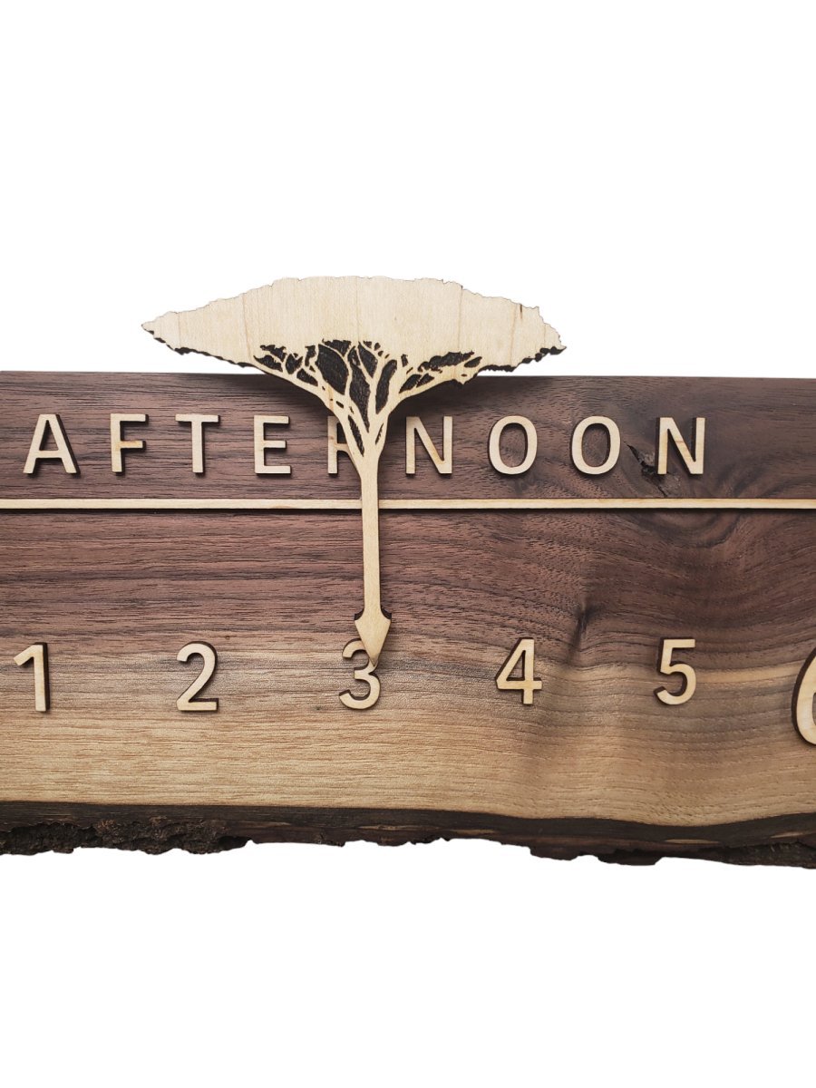 Thorn:3 - foot Walnut/Maple - Linear Clockworks