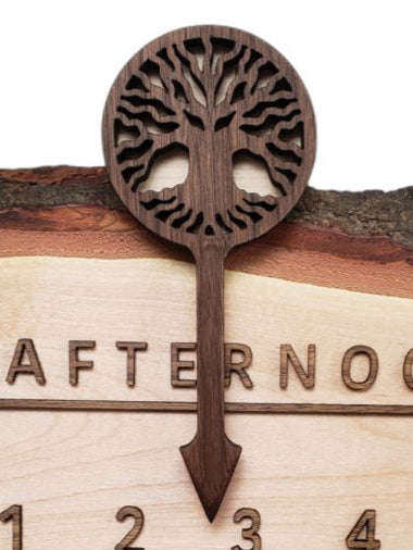Tree of Life (B) / Walnut - Linear Clockworks