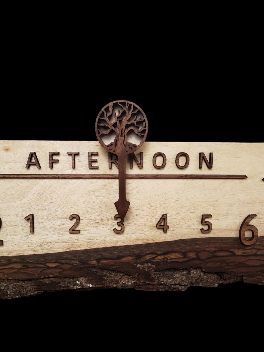 Twilight: 3 - foot Walnut/Walnut - Linear Clockworks