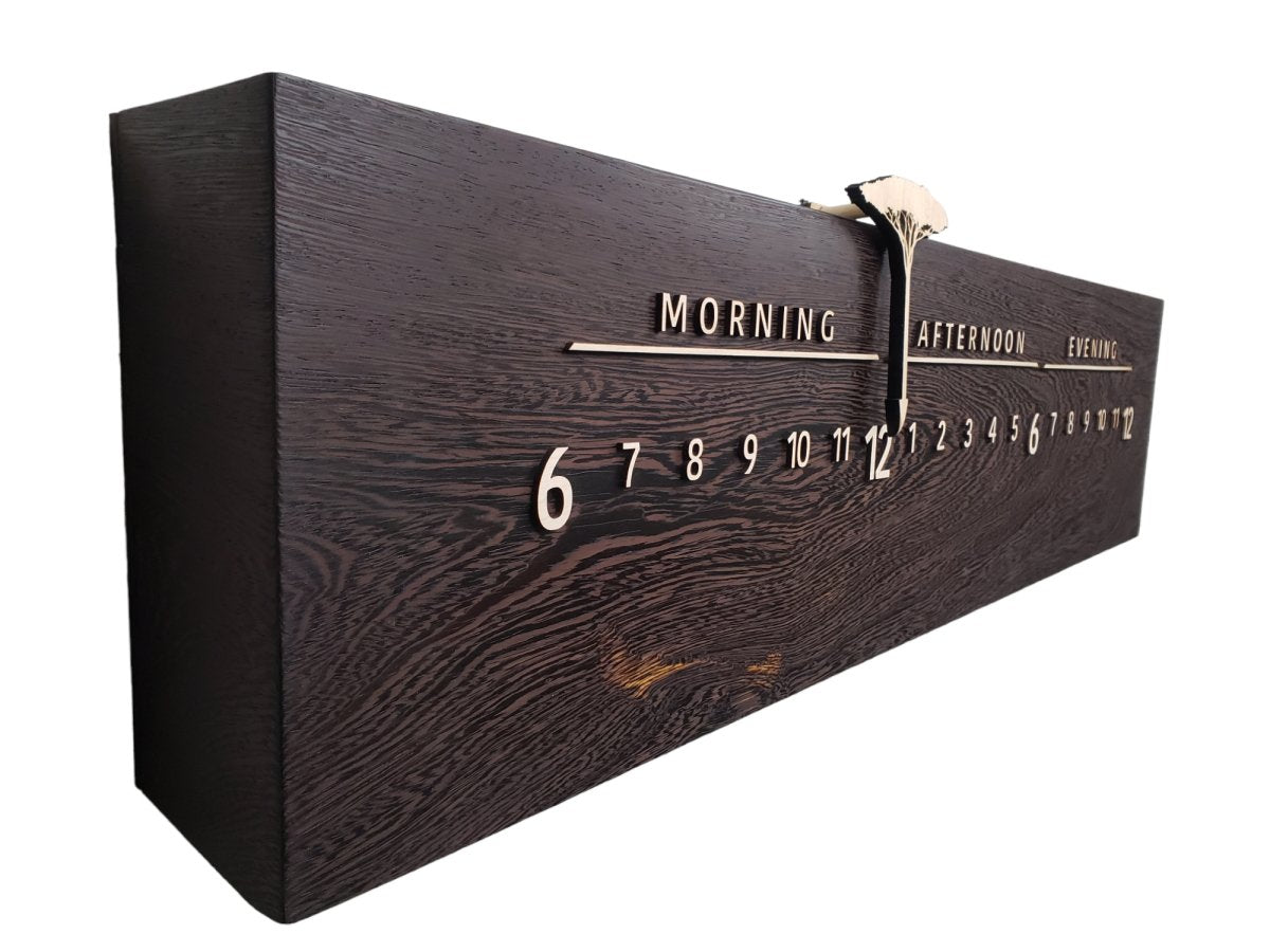 Uriel:3 - foot Wenge/Maple - Linear Clockworks