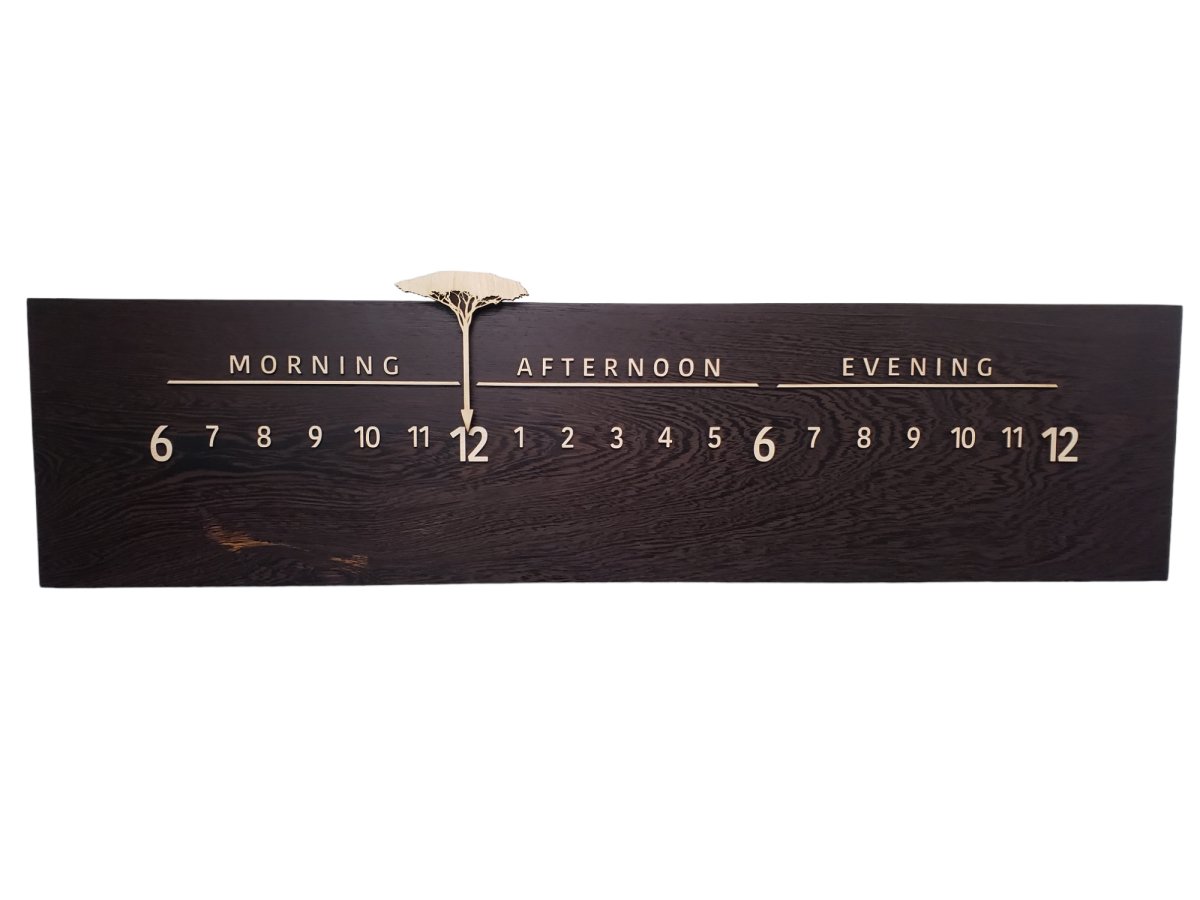Uriel:3 - foot Wenge/Maple - Linear Clockworks