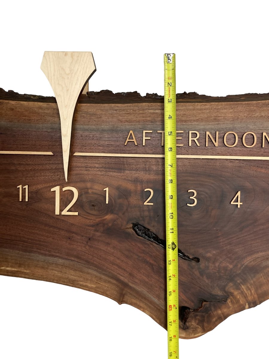 Vaela: 5 - foot Walnut/Maple - Linear Clockworks