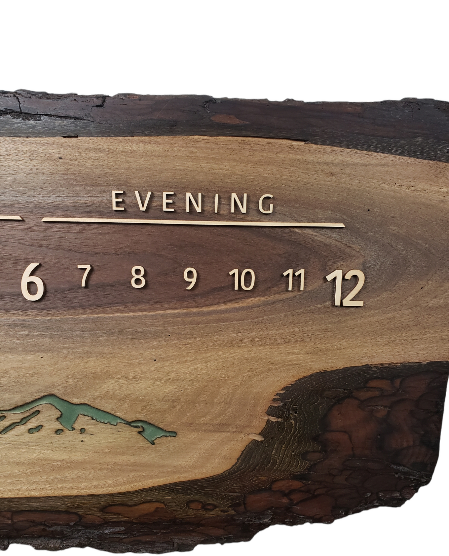 Hope: 3-foot Walnut/Maple - Linear Clockworks