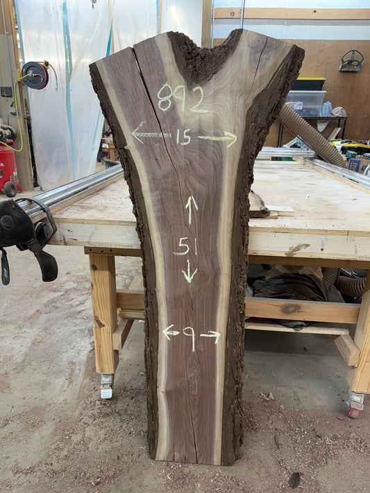 Reggie: 3-foot walnut /resin