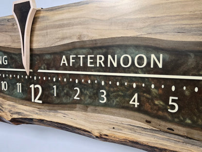 Alain: Spalted Maple Through River 5-foot-1123