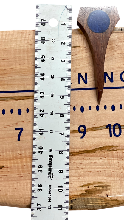 Ambrose: 3-foot ambrosia Maple/resin