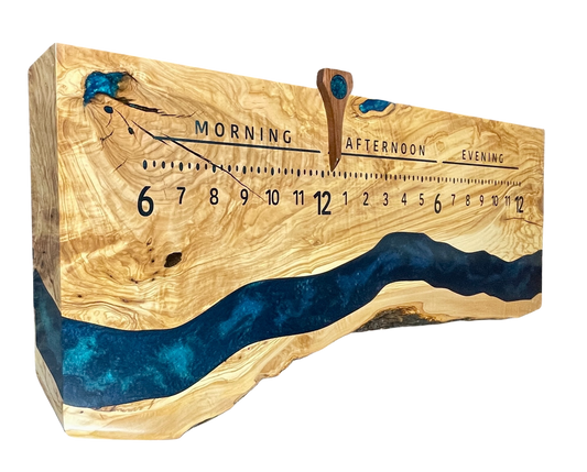 Antonio: 3-foot Olivewood / Surface river