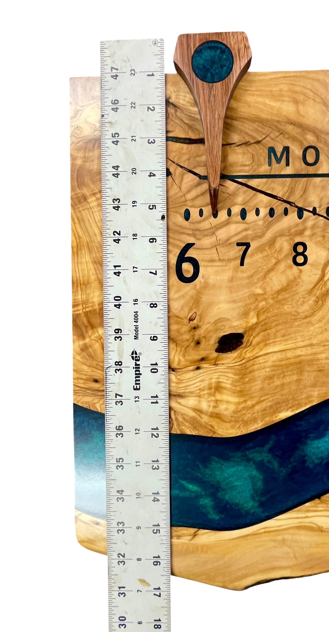 Antonio: 3-foot Olivewood / Surface river