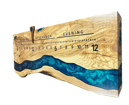 Antonio: 3-foot Olivewood / Surface river