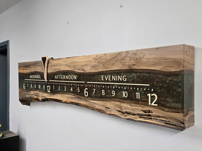 Alain: Spalted Maple Through River 5-foot-1123