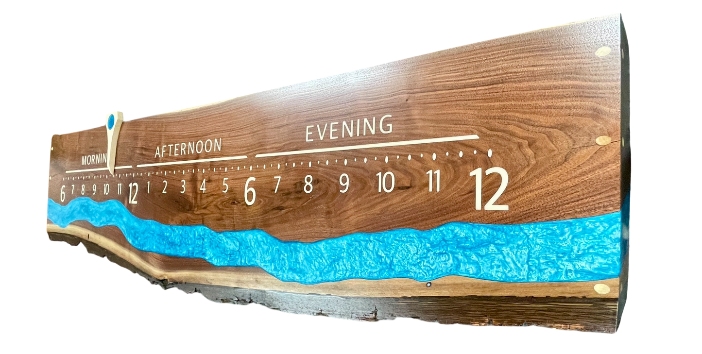 Dylan 3 5-foot Walnut / Surface river