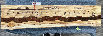 Theodore: 5-foot spalted hackberry / surface river