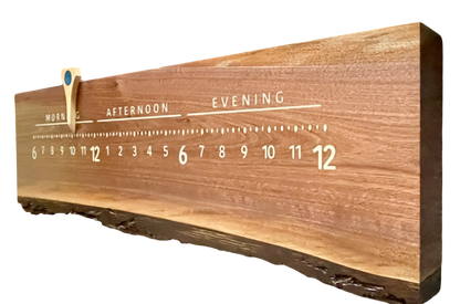 Gideon: 3 foot Walnut / resin letters