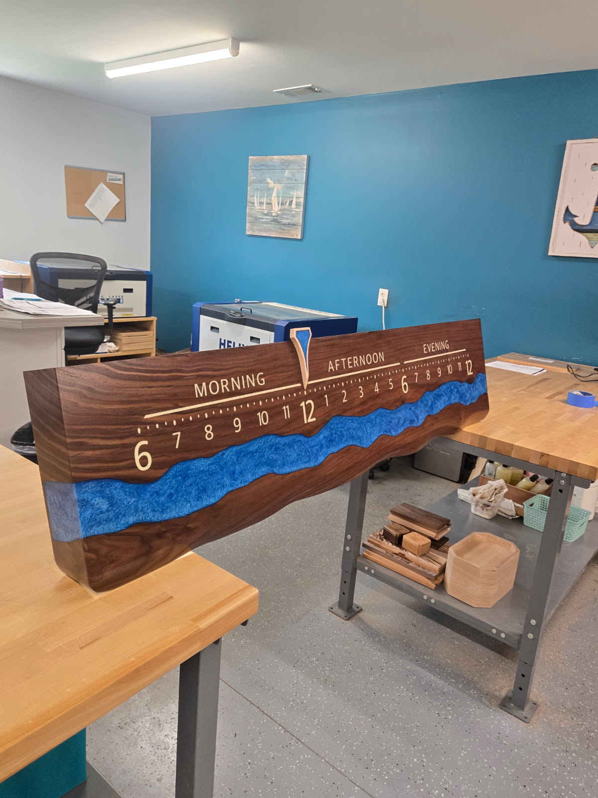 Rayan: Walnut Surface River-1116