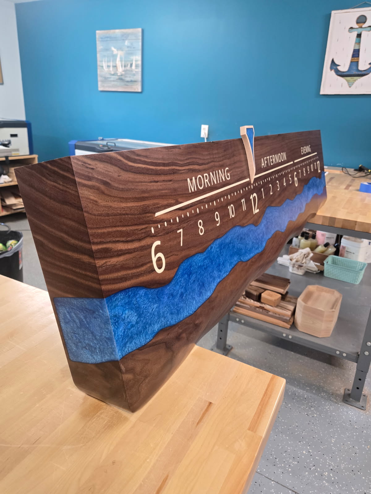 Rayan: Walnut Surface River-1116
