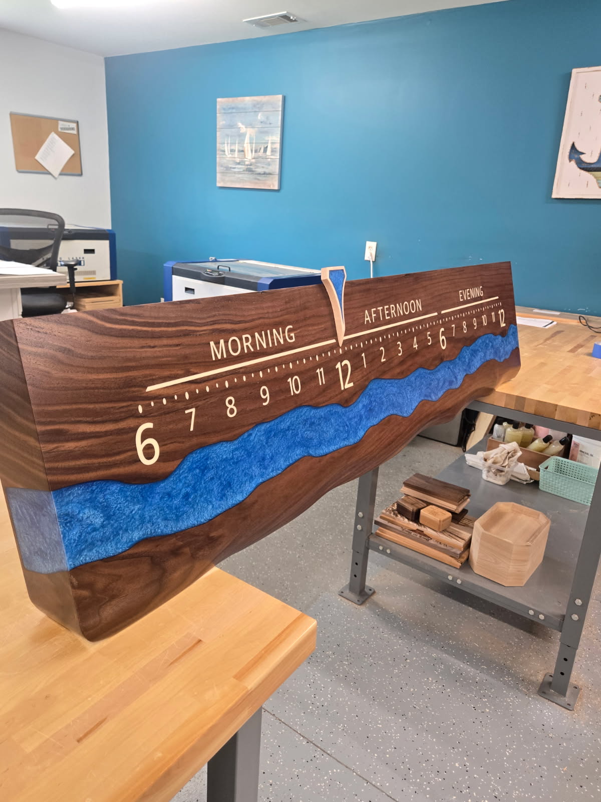 Rayan: Walnut Surface River-1116