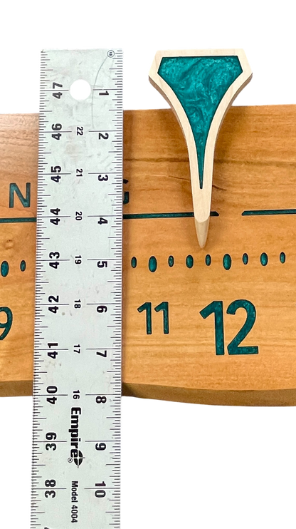 Claret: 3-foot Cherry/ Resin RTA clock