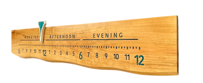 Claret: 3-foot Cherry/ Resin RTA clock