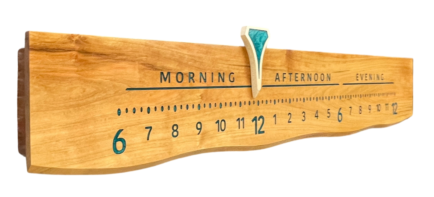 Claret: 3-foot Cherry/ Resin RTA clock