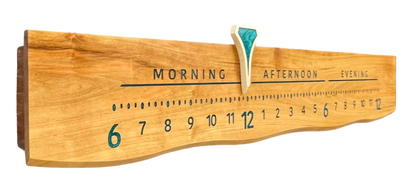 Claret: 3-foot Cherry/ Resin RTA clock