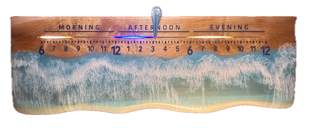Meridian: Accurate Ocean Tide Clock 3-foot-1121