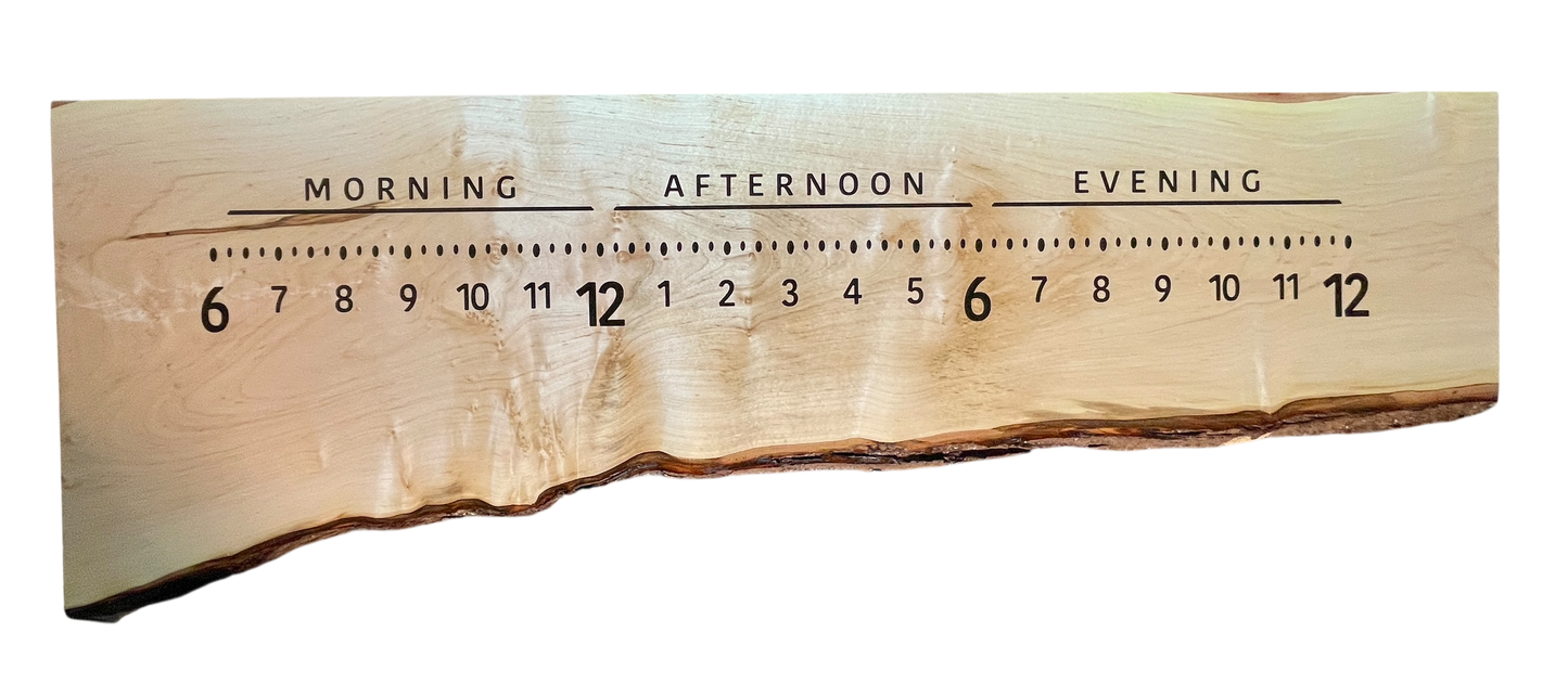 Polaris:3-foot live edge Maple-1094