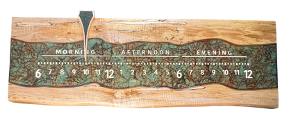 Alain: Spalted Maple Through River 5-foot-1123
