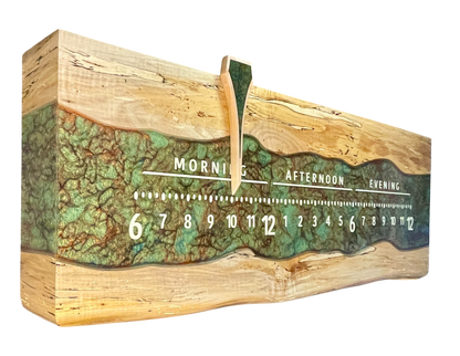 Alain: Spalted Maple Through River 5-foot-1123