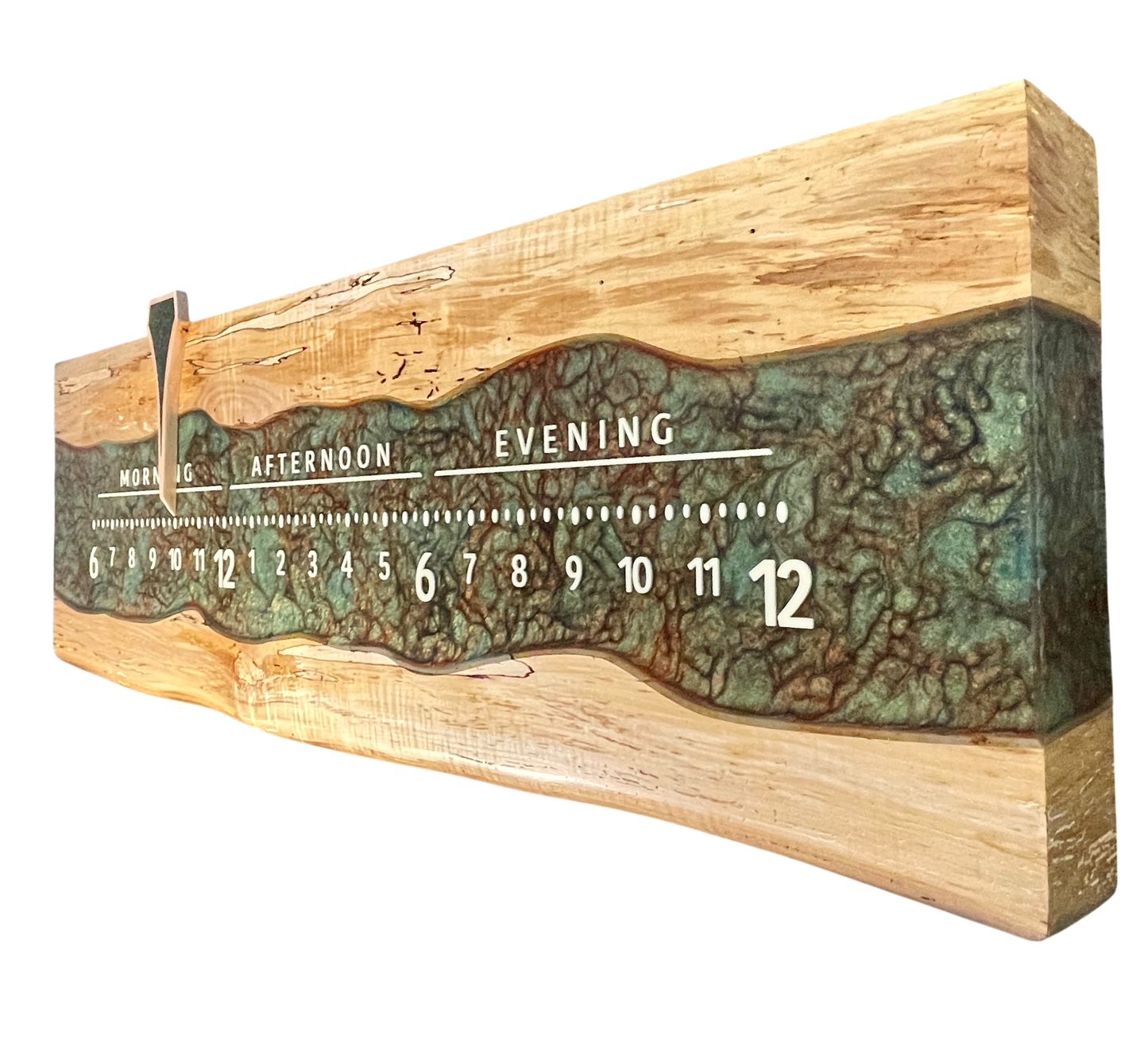 Alain: Spalted Maple Through River 5-foot-1123