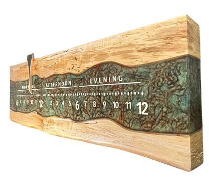 Alain: Spalted Maple Through River 3-foot-1124