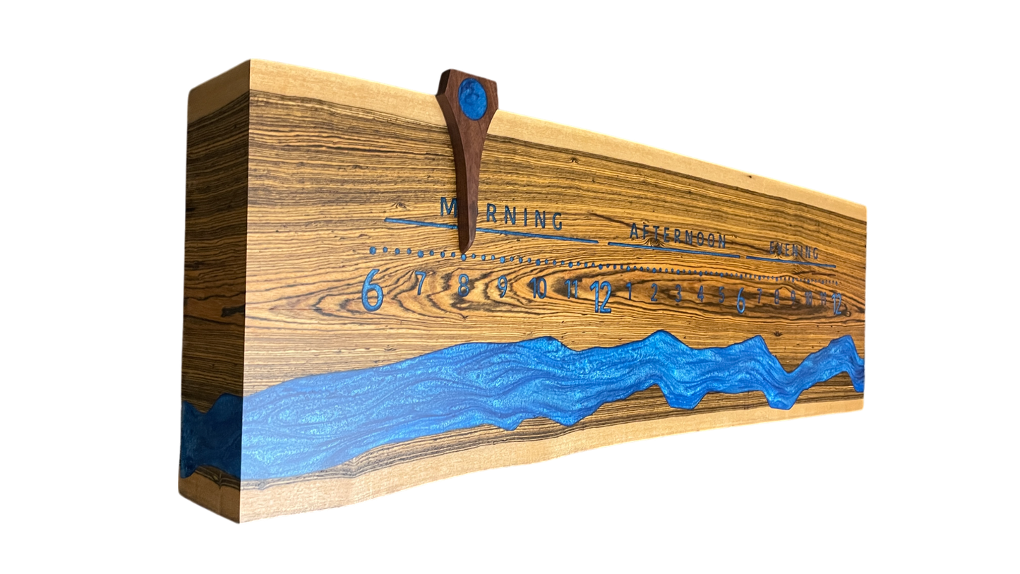 Leon: 3-ft Bocote / Resin river through