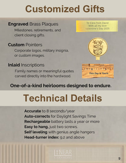 Linear Clockworks Designer Catalog