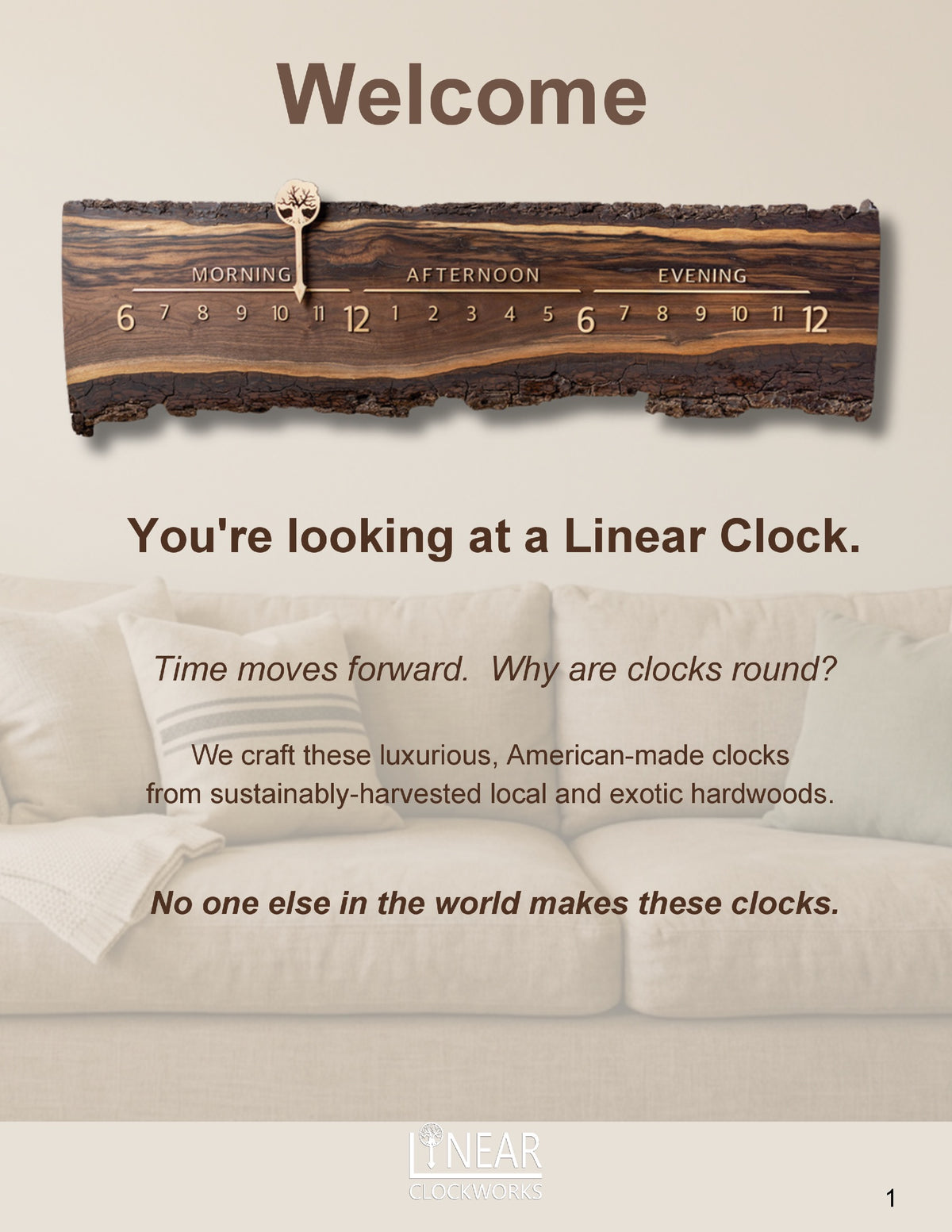Linear Clockworks Designer Catalog