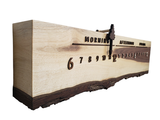 Magellan:3-foot Walnut/Maple - Linear Clockworks