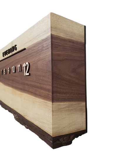 Magellan:3-foot Walnut/Maple - Linear Clockworks