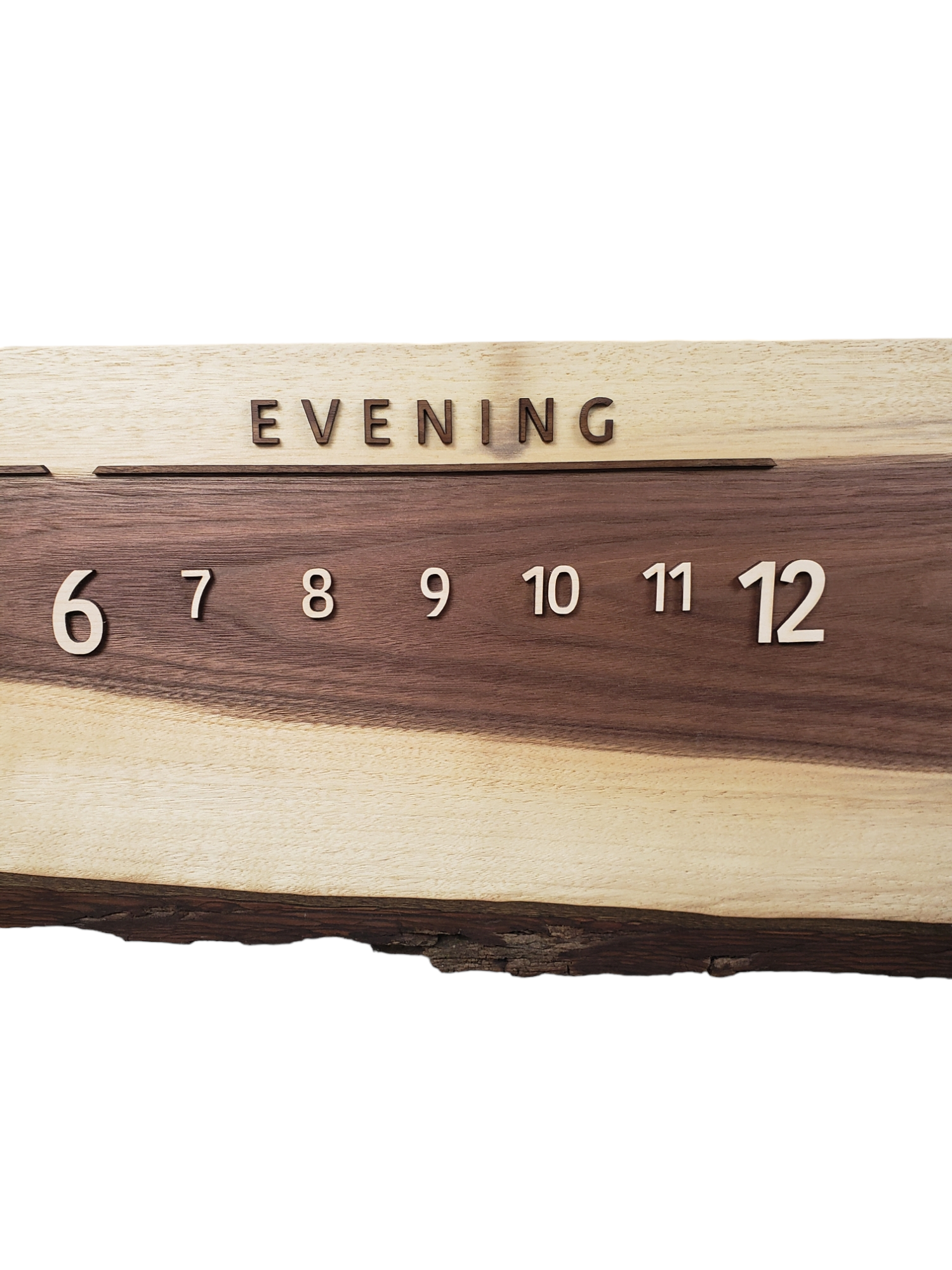Magellan:3-foot Walnut/Maple - Linear Clockworks