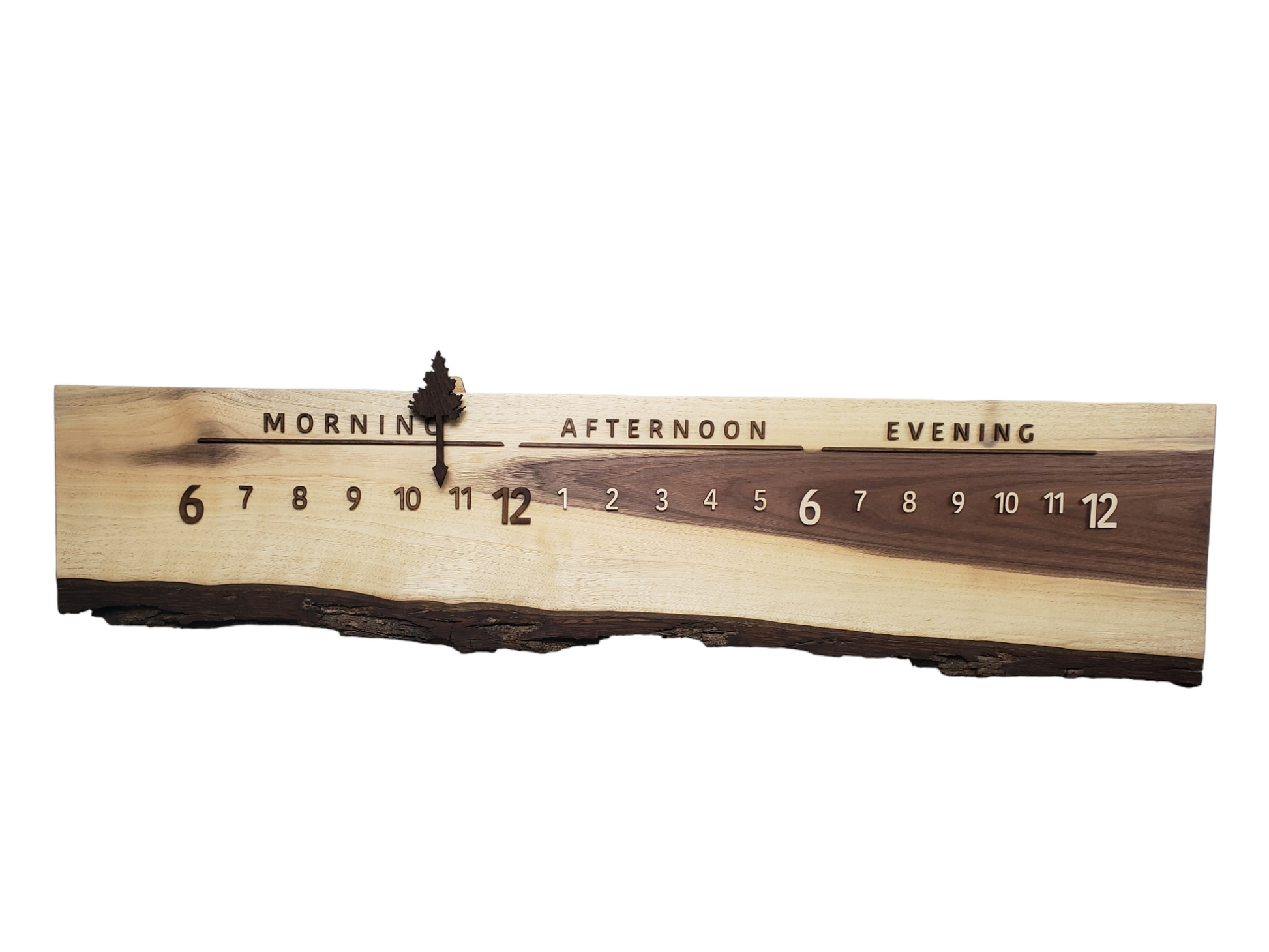 Magellan:3-foot Walnut/Maple - Linear Clockworks