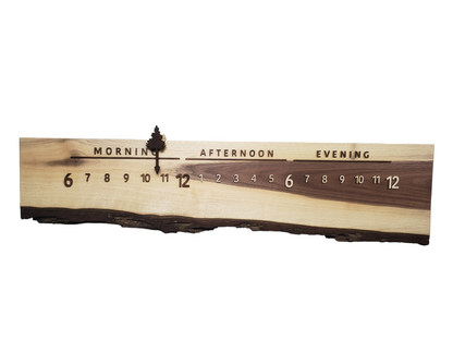 Magellan:3-foot Walnut/Maple - Linear Clockworks