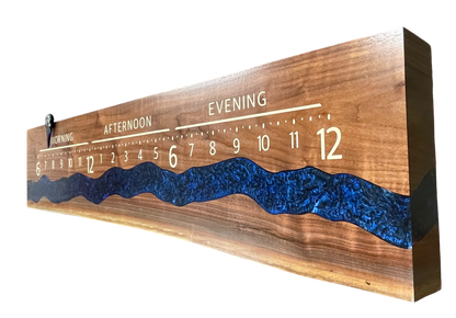 Dirk: 5 Ft Walnut natural Edge
